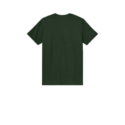 Gildan® Light Cotton Tee 3000 — Forest Green (Back)