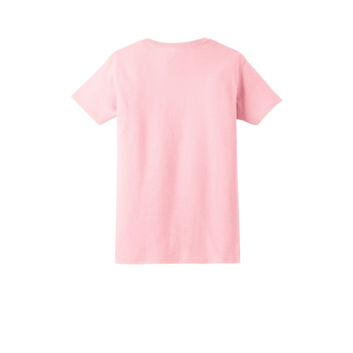 Gildan® Women’s Cotton T-Shirt — Light Pink (Back)