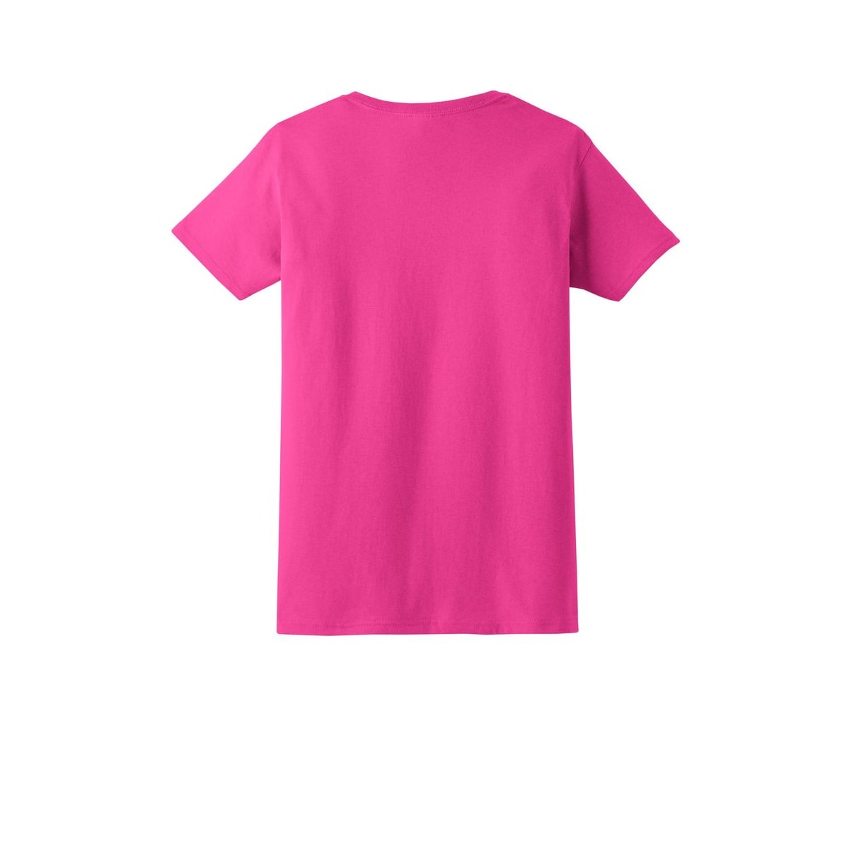 Gildan® Women’s Cotton T-Shirt — Heliconia (Back)