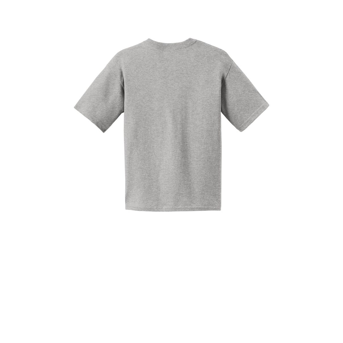 Gildan® Youth Cotton T-Shirt — Sport Grey (Back)
