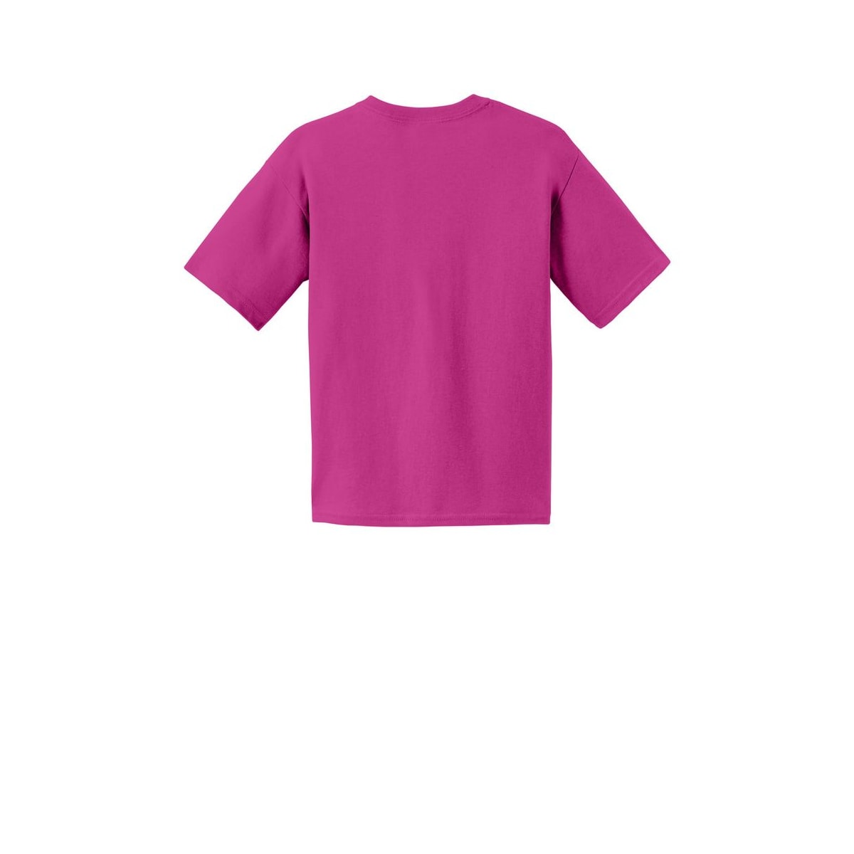 Gildan® Youth Cotton T-Shirt — Heliconia (Back)