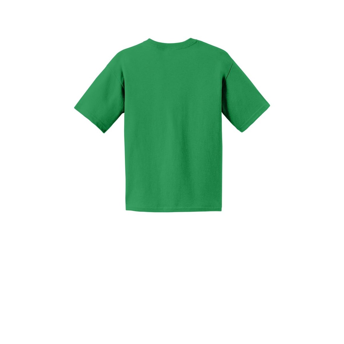 Gildan® Youth Cotton T-Shirt — Irish Green (Back)