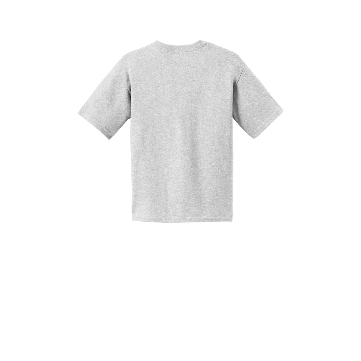 Gildan® Youth Cotton T-Shirt — Ash (Back)