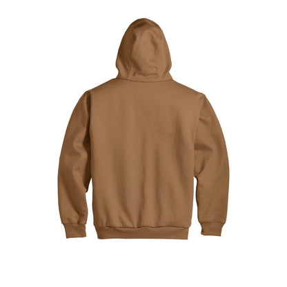 Heavyweight Sweatshirt — Duck Brown (Back)