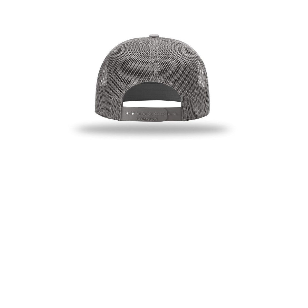 Hi-Pro 7- Panel Trucker Cap — Charcoal (Back)