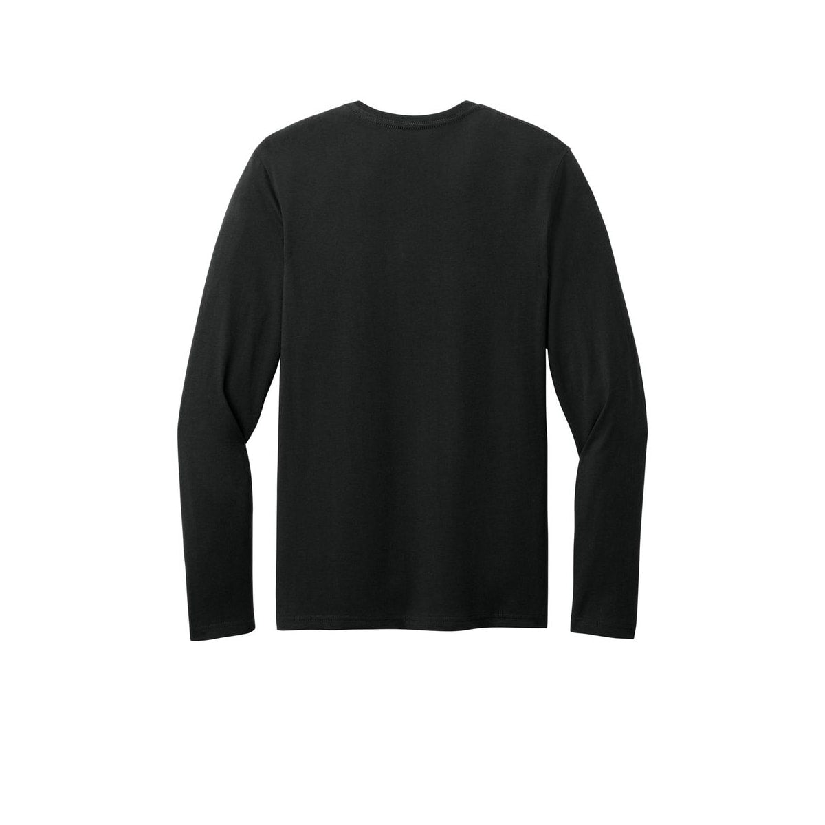 Light Weight Long Sleeve T-Shirt — Jet Black (Back)