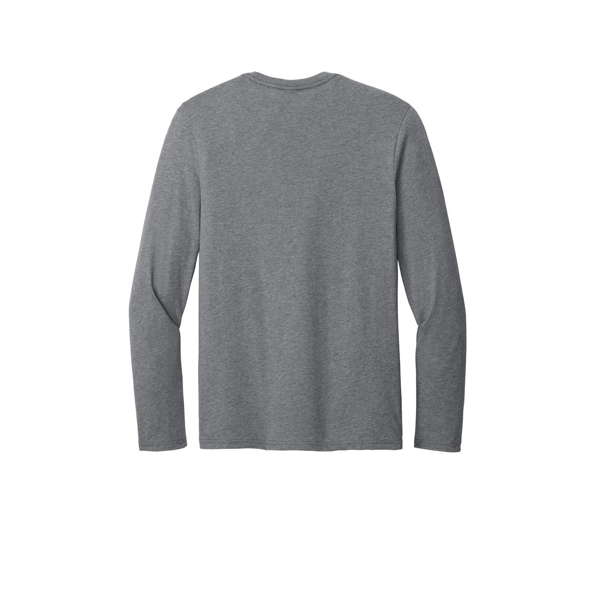 Light Weight Long Sleeve T-Shirt — Graphite Heather (Back)