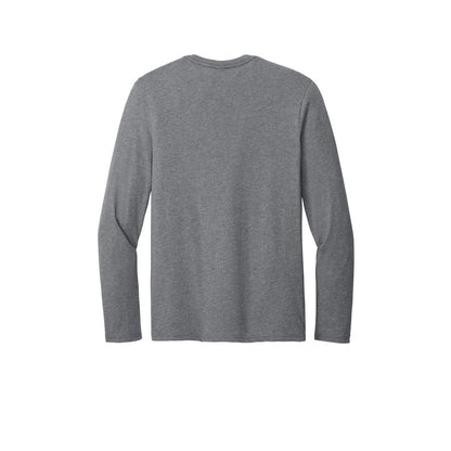 Light Weight Long Sleeve T-Shirt — Graphite Heather (Back)