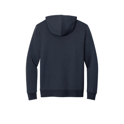 Men's Brooks Brothers® Double-Knit Full-Zip Hoodie — Night Navy (Back)
