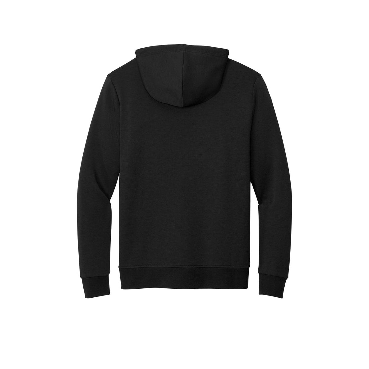 Men's Brooks Brothers® Double-Knit Full-Zip Hoodie — Deep Black (Back)