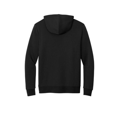 Men's Brooks Brothers® Double-Knit Full-Zip Hoodie — Deep Black (Back)