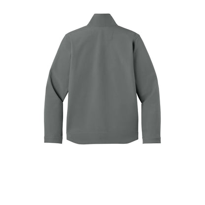 Men's Carhartt® Rain Defender® Soft Shell Jacket — Steel (Back)