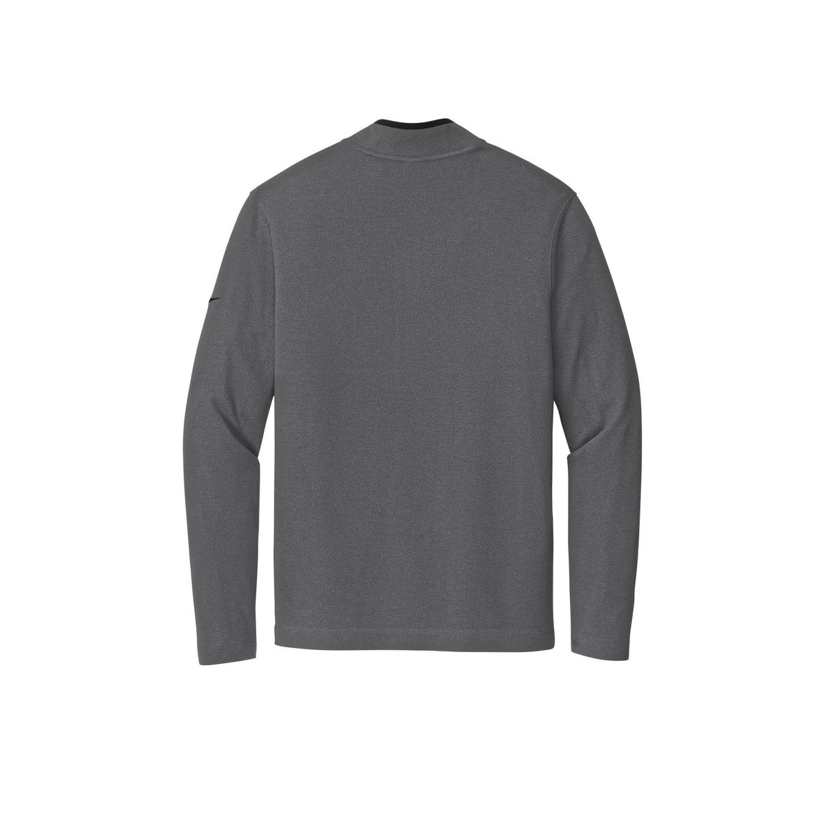 Men's Nike Textured 1/2-Zip Cover-Up — Dark Grey (Back)