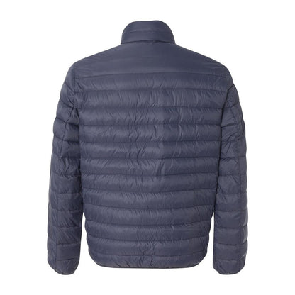 Men's Packable Down Jacket — Classic Navy (Back)