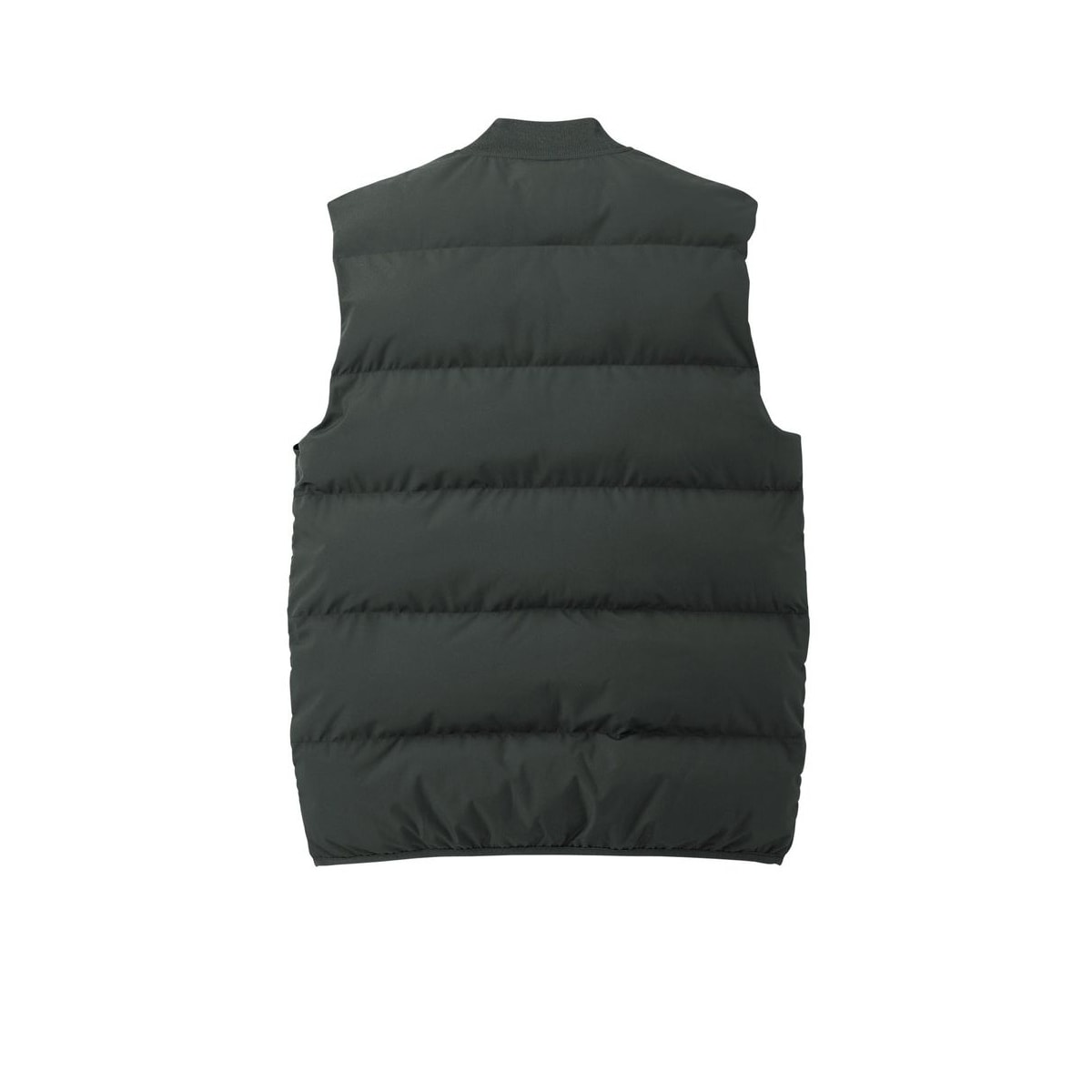 Men's Puffer Vest — Anchor Grey (Back)