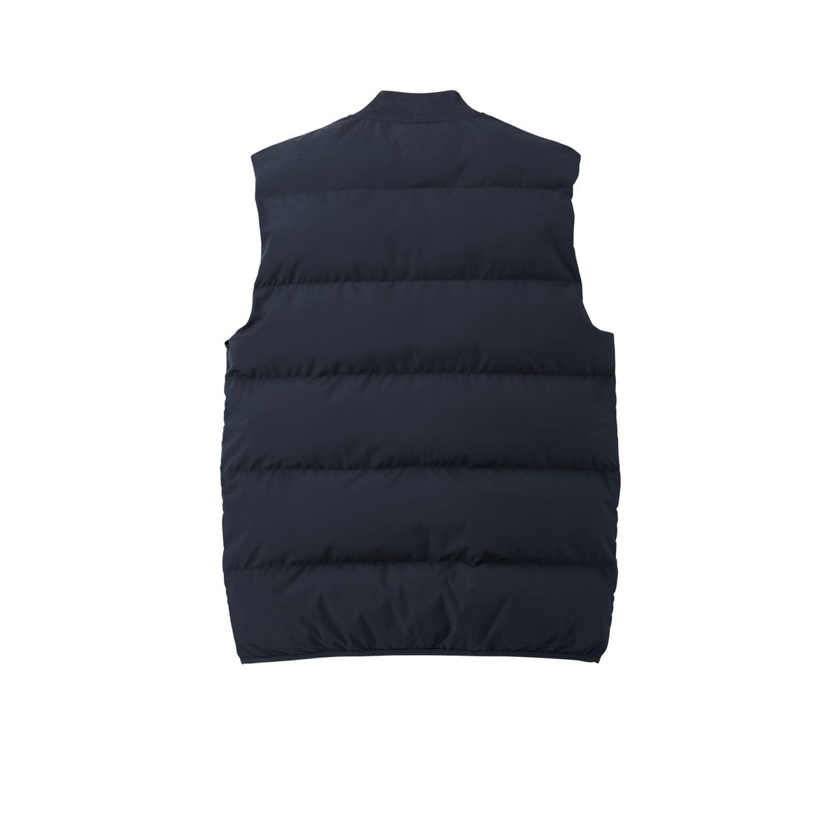 Men's Puffer Vest — Night Navy (Back)
