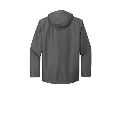 Men's Tech Outer Shell Jacket — Graphite (Back)