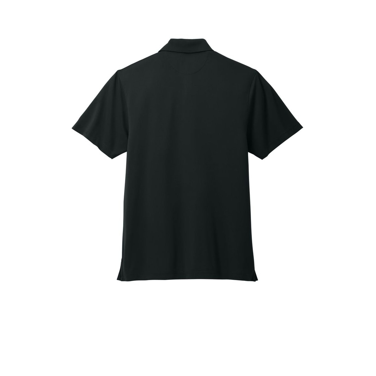 Mens Brooks Brothers® Mesh Polo — Deep Black (Back)