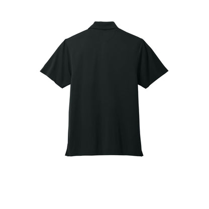 Mens Brooks Brothers® Mesh Polo — Deep Black (Back)