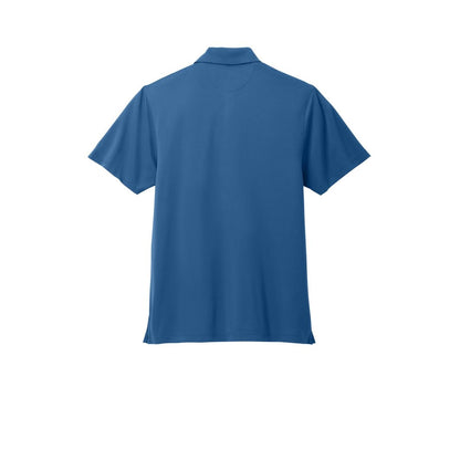 Mens Brooks Brothers® Mesh Polo — Charter Blue (Back)