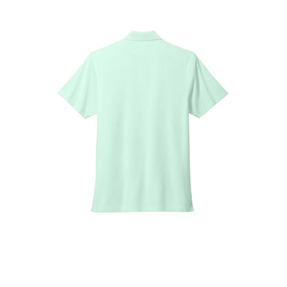 Mens Brooks Brothers® Mesh Polo — Soft Mint (Back)