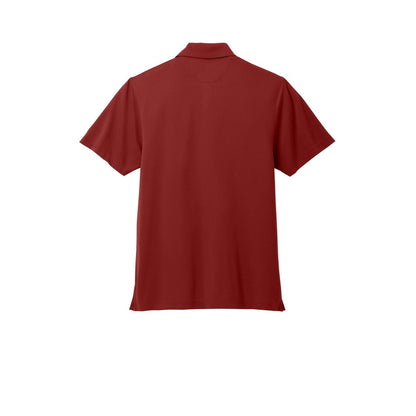 Mens Brooks Brothers® Mesh Polo — Rich Red (Back)