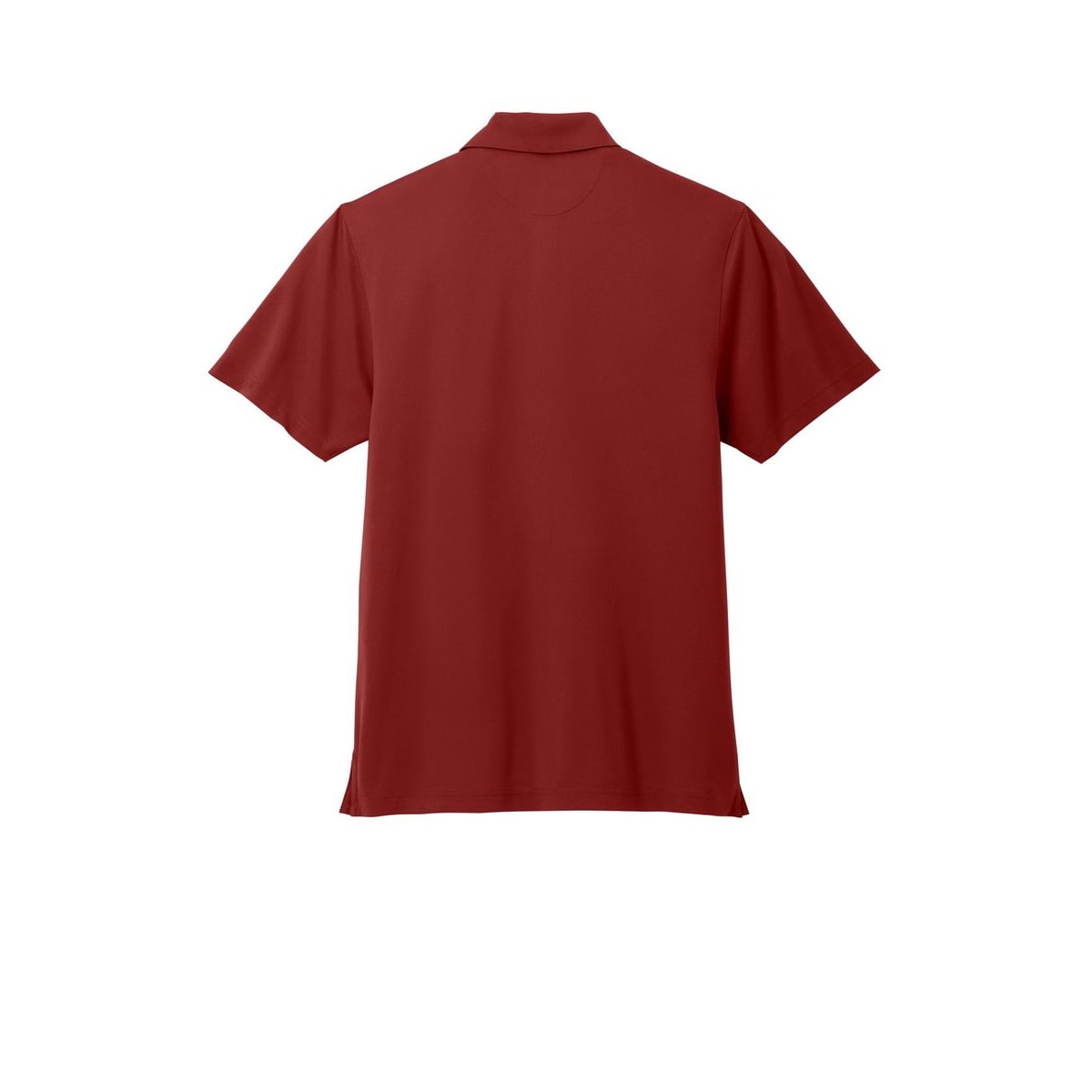 Mens Brooks Brothers® Mesh Polo — Rich Red (Back)