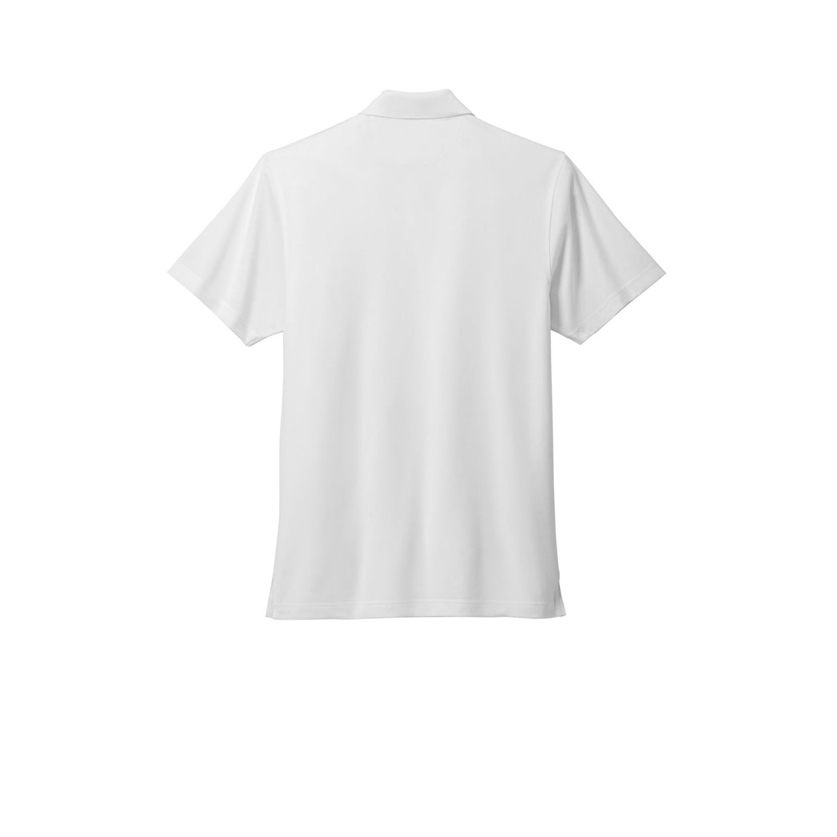 Mens Brooks Brothers® Mesh Polo — White (Back)