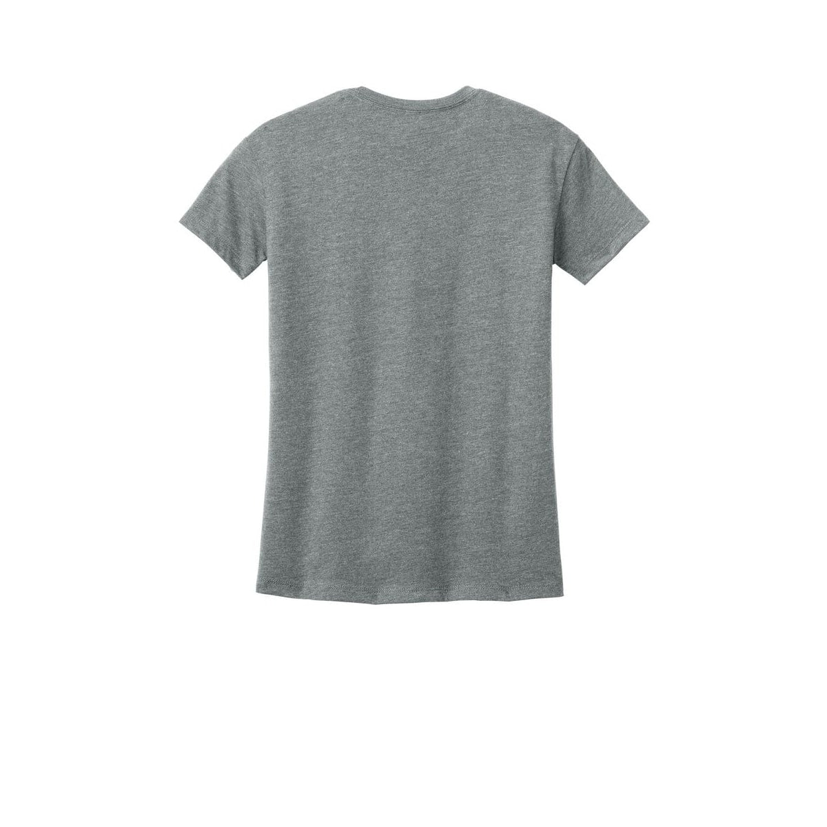 Next Level Apparel® Women’s Relaxed Tee — Dark Heather Gray (Back)