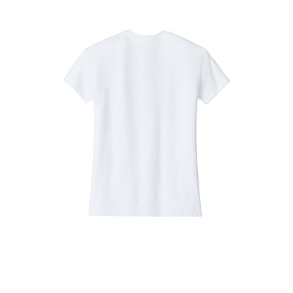 Next Level Apparel® Women’s Relaxed Tee — White (Back)