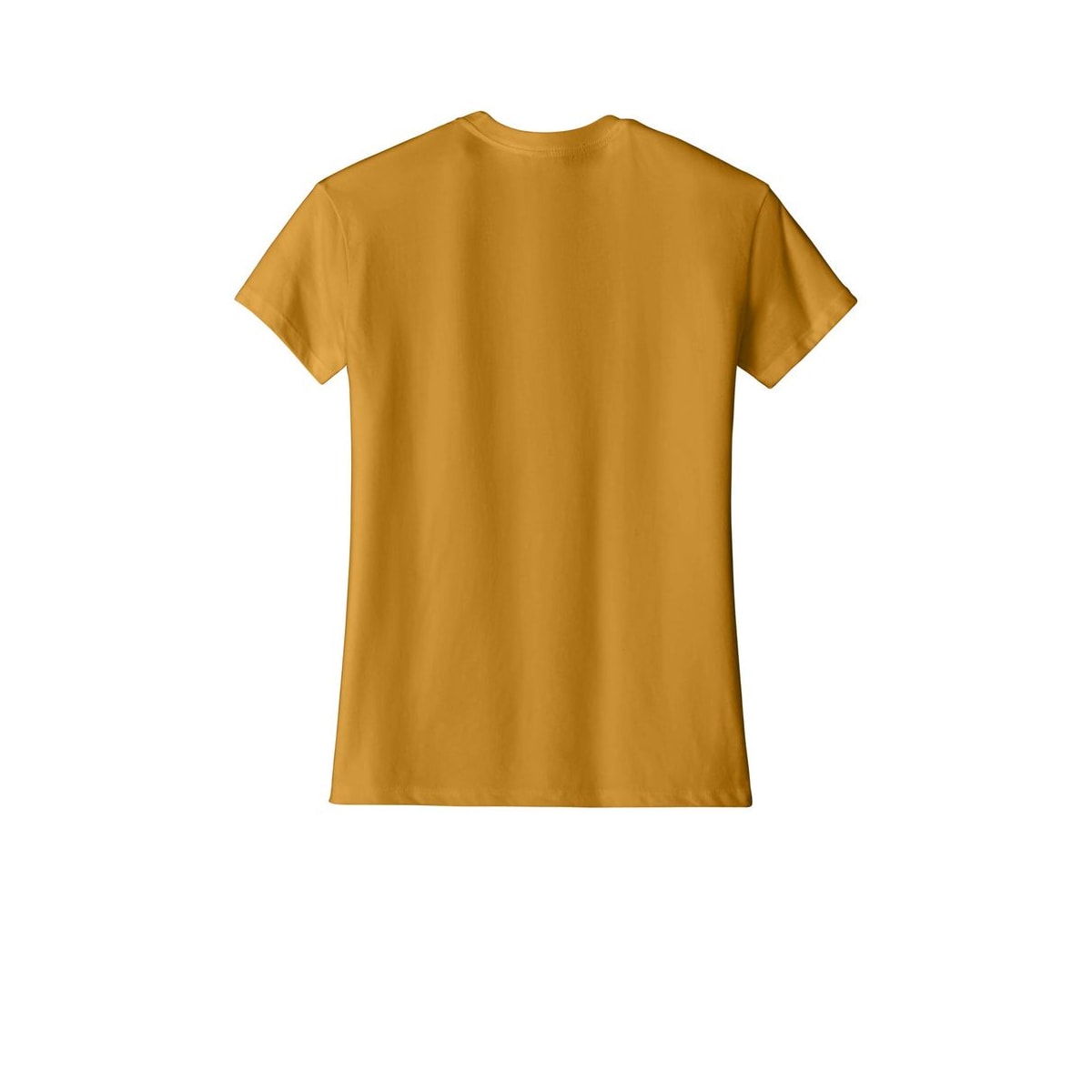 Next Level Apparel® Women’s Relaxed Tee — Antique Gold (Back)