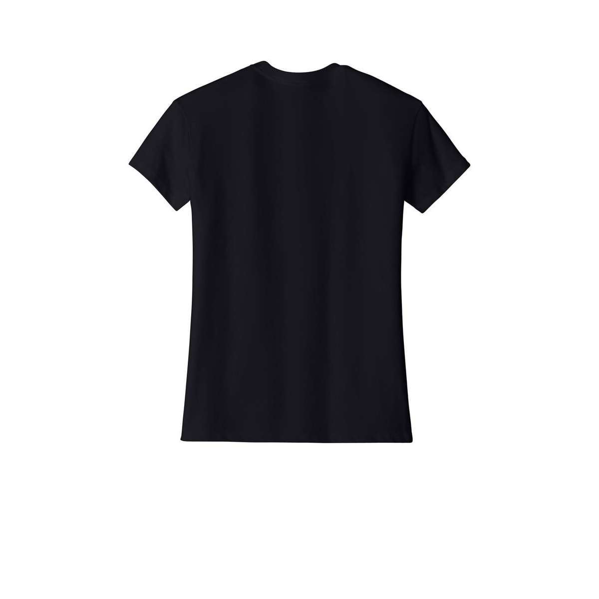 Next Level Apparel® Women’s Relaxed Tee — Black (Back)
