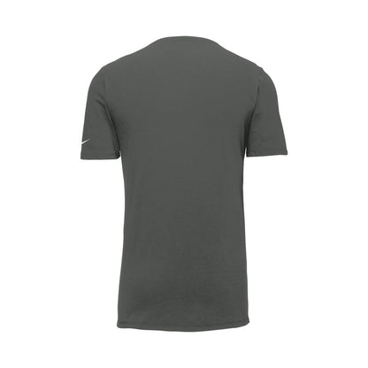 Nike Dri-FIT Cotton/Poly Tee — Anthracite (Back)