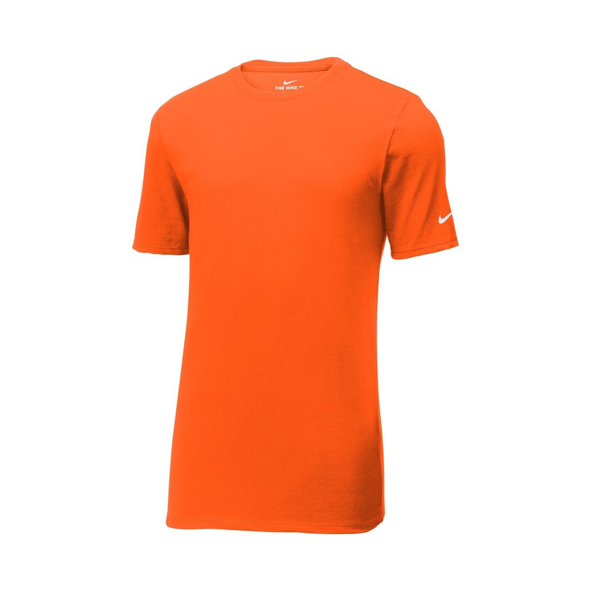 Nike Dri-FIT Cotton/Poly Tee — Brilliant Orng