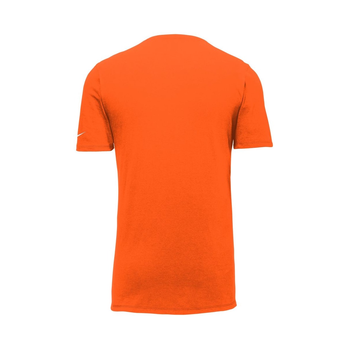 Nike Dri-FIT Cotton/Poly Tee — Brilliant Orng (Back)