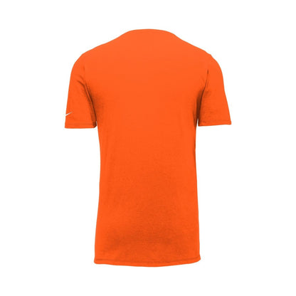 Nike Dri-FIT Cotton/Poly Tee — Brilliant Orng (Back)