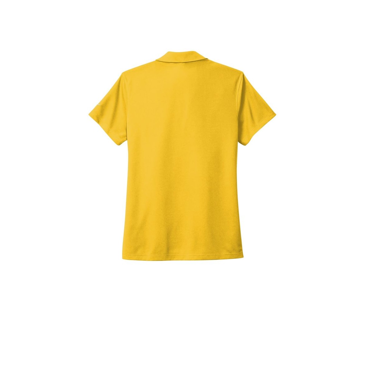 Nike Ladies Dri-FIT Micro Pique 2.0 Polo NKDC1991 — Varsity Maize (Back)