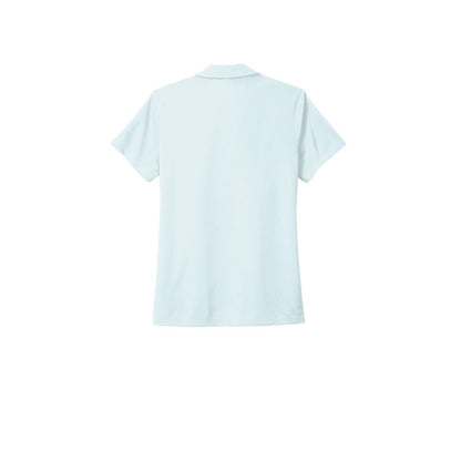 Nike Ladies Dri-FIT Micro Pique 2.0 Polo NKDC1991 — Blue Tint (Back)