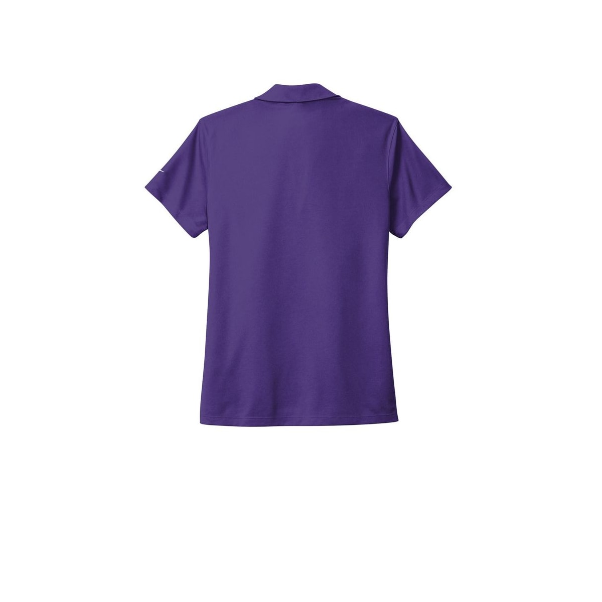 Nike Ladies Dri-FIT Micro Pique 2.0 Polo NKDC1991 — Court Purple (Back)