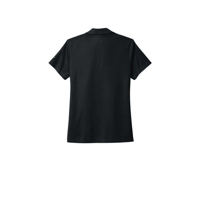 Nike Ladies Dri-FIT Micro Pique 2.0 Polo NKDC1991 — Black (Back)