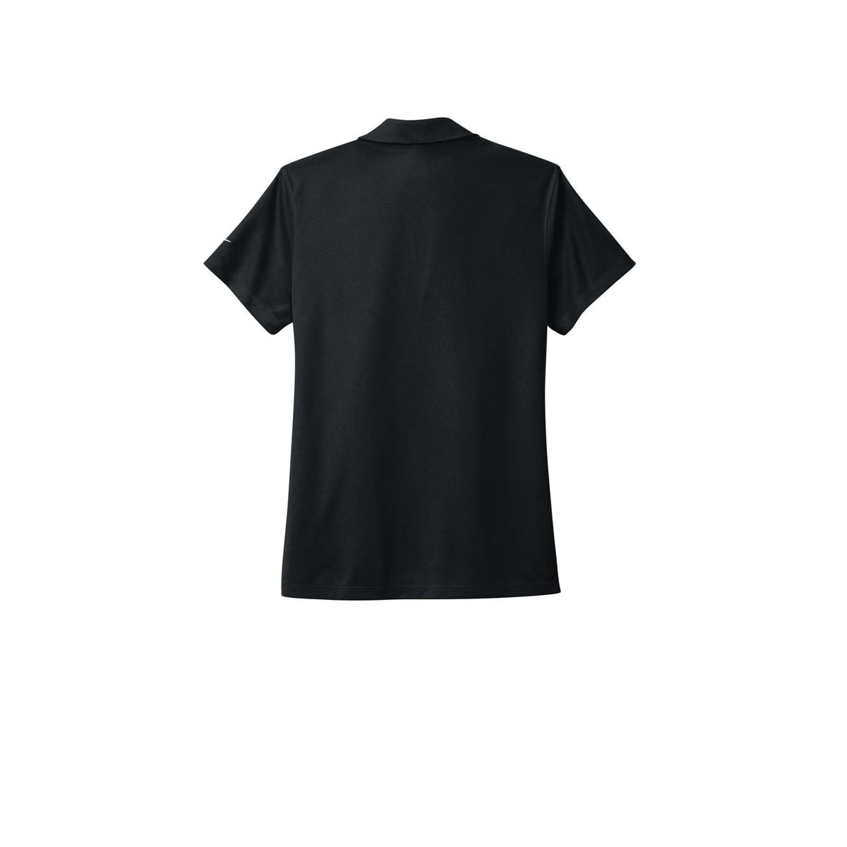 Nike Ladies Dri-FIT Micro Pique 2.0 Polo NKDC1991 — Black (Back)