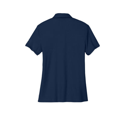Nike Ladies Victory Solid Polo NKDX6685 — College Navy (Back)
