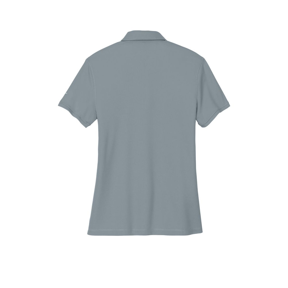 Nike Ladies Victory Solid Polo NKDX6685 — Cool Grey (Back)