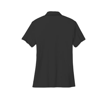 Nike Ladies Victory Solid Polo NKDX6685 — Black (Back)