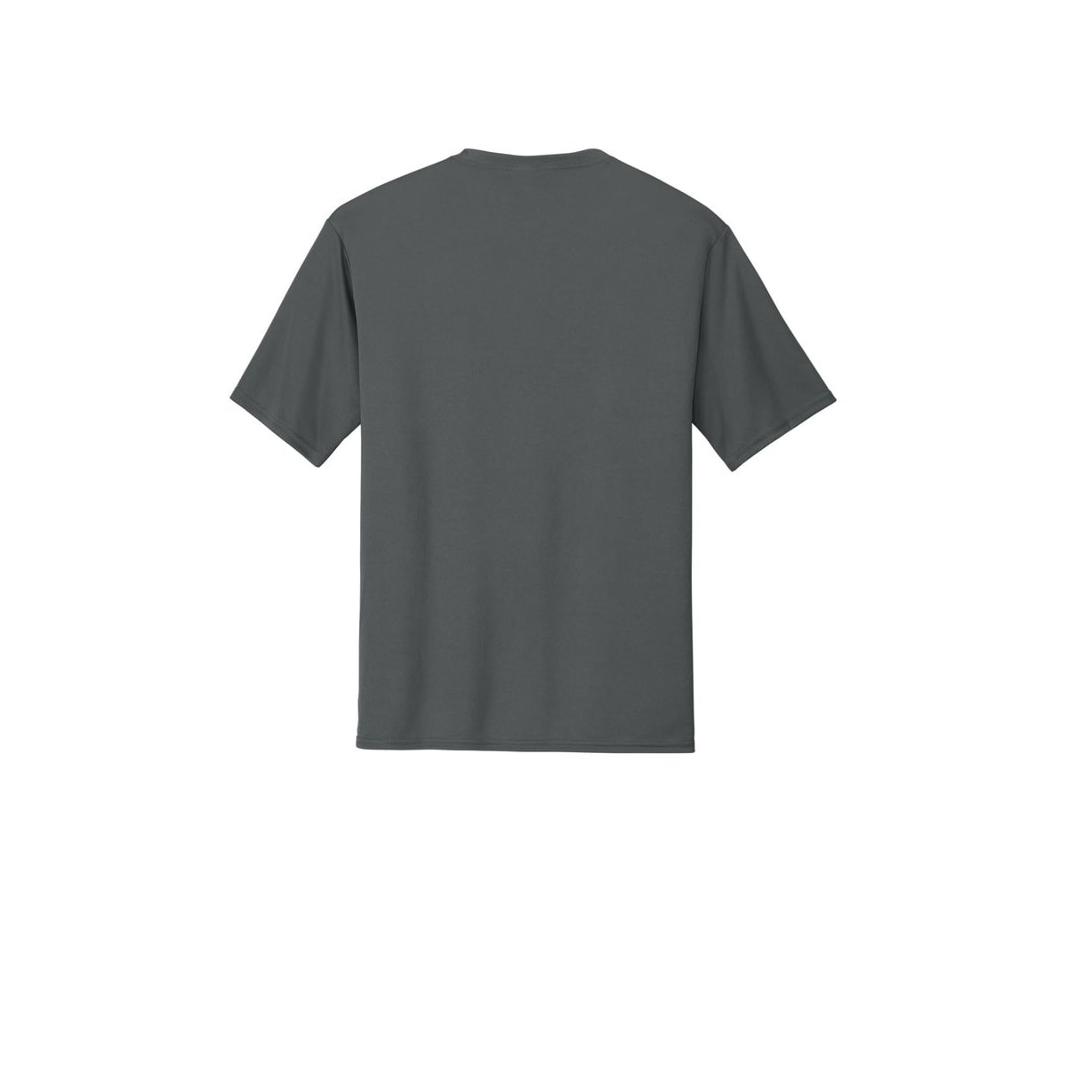 Port & Company Essential Performance Tee — Charcoal (Back)