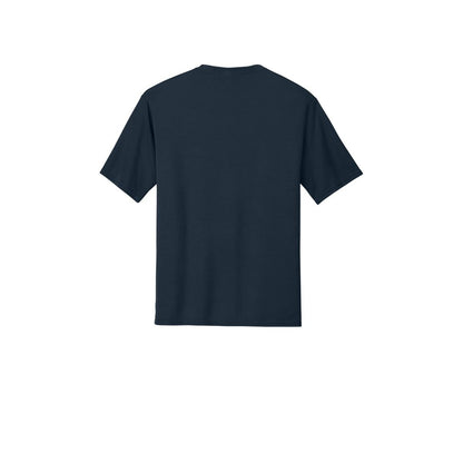 Port & Company Essential Performance Tee — Deep Navy (Back)