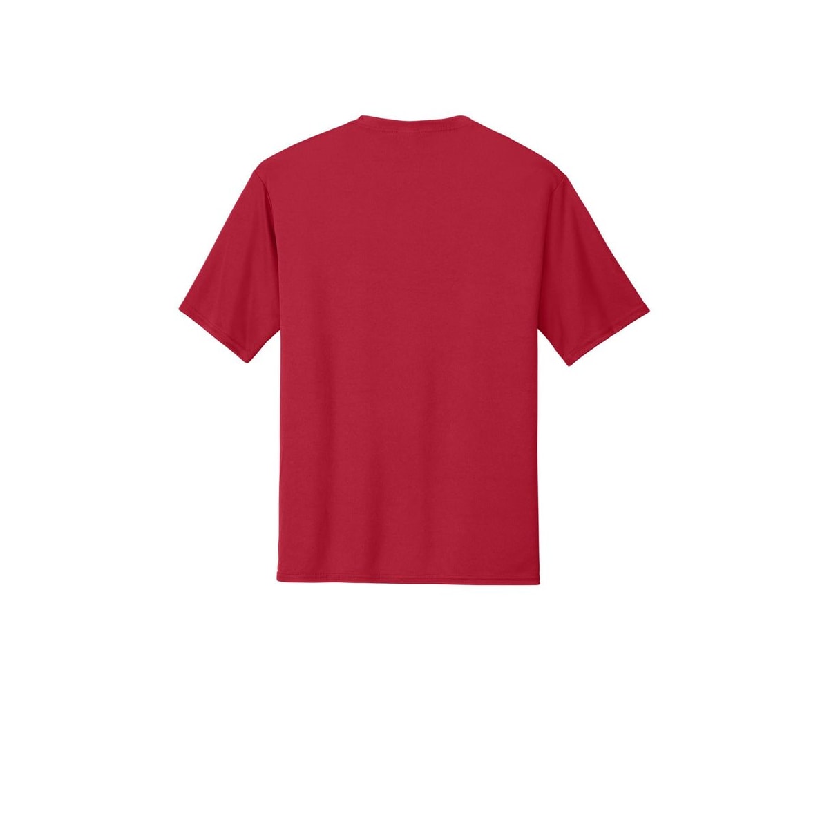 Port & Company Essential Performance Tee — Red (Back)