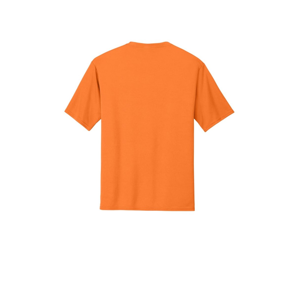 Port & Company Essential Performance Tee — Neon Orange (Back)