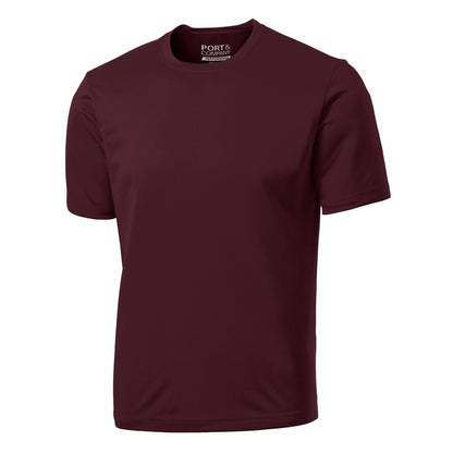 Port & Company Essential Performance Tee — Athletic Maroon