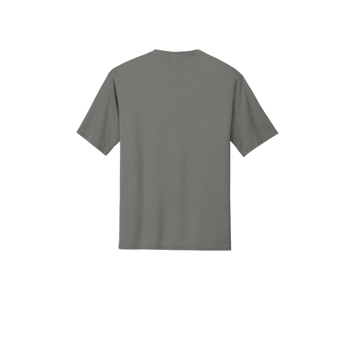 Port & Company Essential Performance Tee — Grey Concrete (Back)